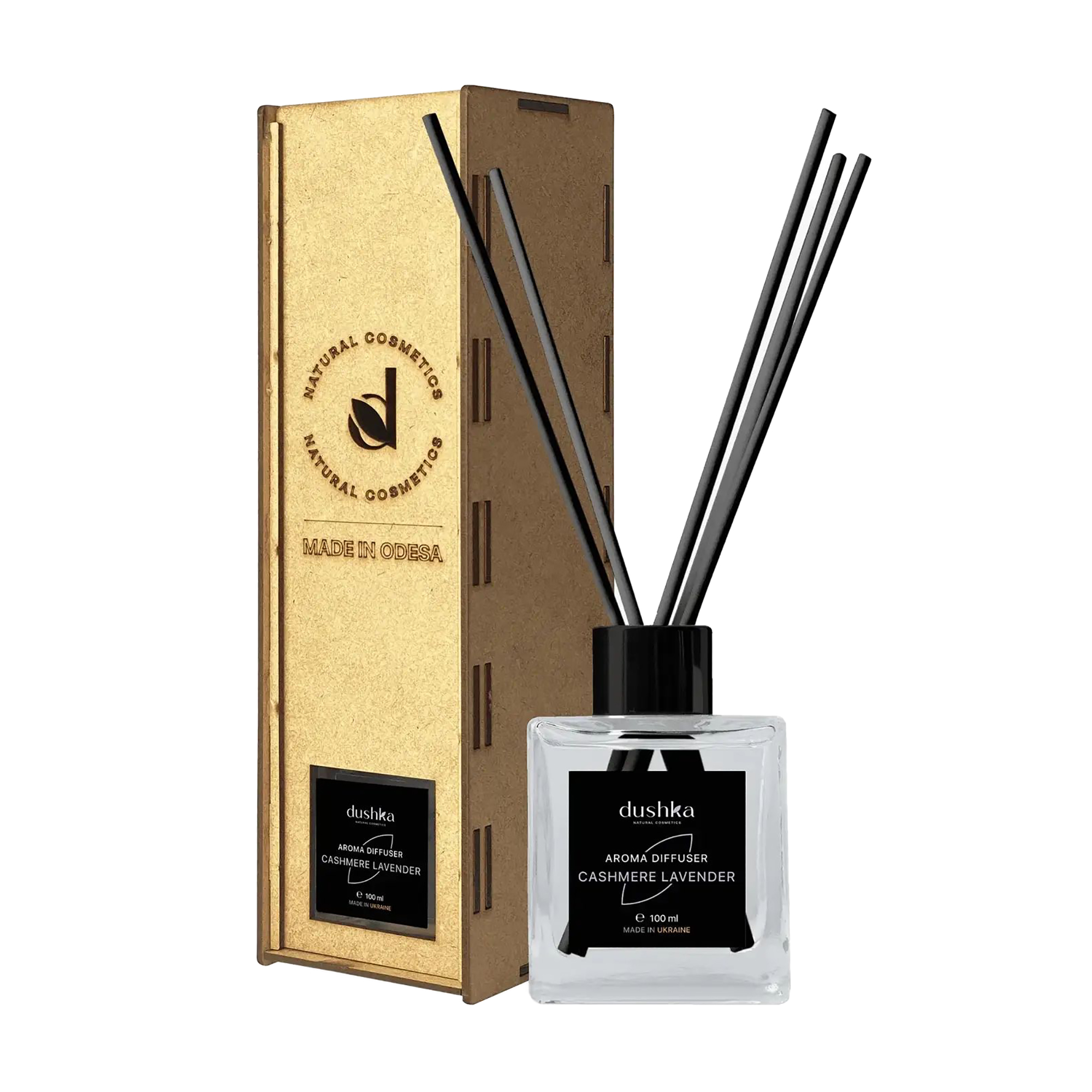 Аромадифузор Dushka Cashmere Lavender Aroma Diffuser, 100 мл